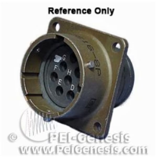 KPSE 10C 1020 PIN RECP, Itt Cannon, Mfr#: KPSE02E1210PW